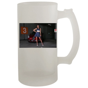 Alessandra Ambrosio 16oz Frosted Beer Stein