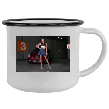 Alessandra Ambrosio Camping Mug