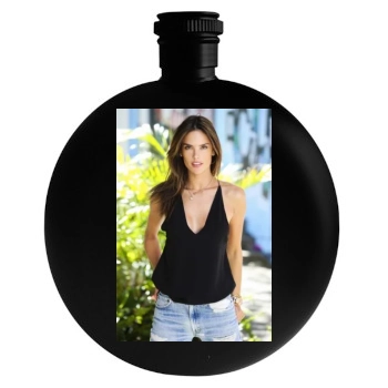 Alessandra Ambrosio Round Flask