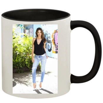 Alessandra Ambrosio 11oz Colored Inner & Handle Mug