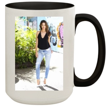 Alessandra Ambrosio 15oz Colored Inner & Handle Mug