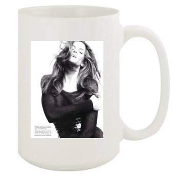 Stephanie Seymour 15oz White Mug