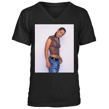 Alicia Keys Men's V-Neck T-Shirt