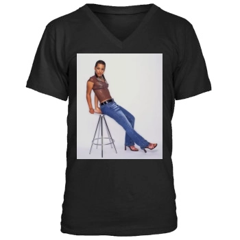 Alicia Keys Men's V-Neck T-Shirt