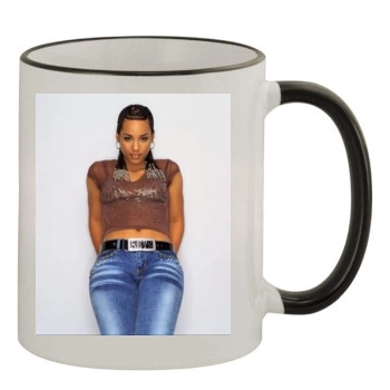 Alicia Keys 11oz Colored Rim & Handle Mug