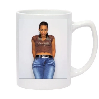 Alicia Keys 14oz White Statesman Mug