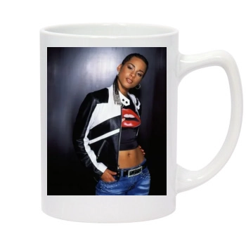 Alicia Keys 14oz White Statesman Mug