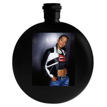 Alicia Keys Round Flask