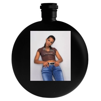 Alicia Keys Round Flask