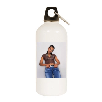 Alicia Keys White Water Bottle With Carabiner