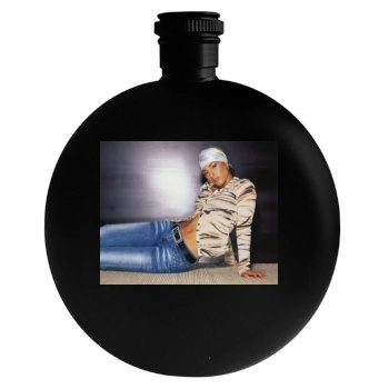 Alicia Keys Round Flask