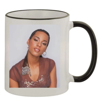 Alicia Keys 11oz Colored Rim & Handle Mug