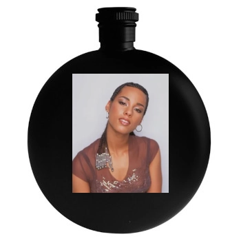 Alicia Keys Round Flask