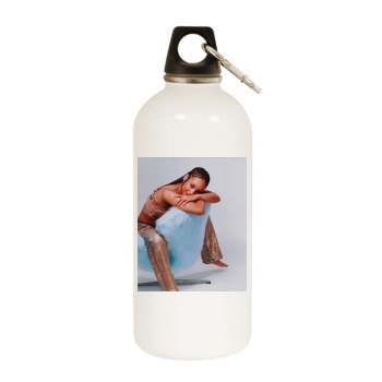 Alicia Keys White Water Bottle With Carabiner