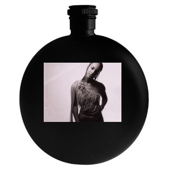 Alicia Keys Round Flask