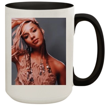 Alicia Keys 15oz Colored Inner & Handle Mug