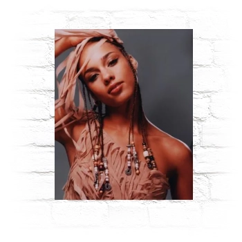 Alicia Keys Metal Wall Art