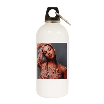 Alicia Keys White Water Bottle With Carabiner