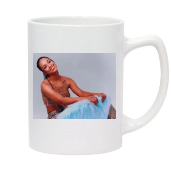 Alicia Keys 14oz White Statesman Mug