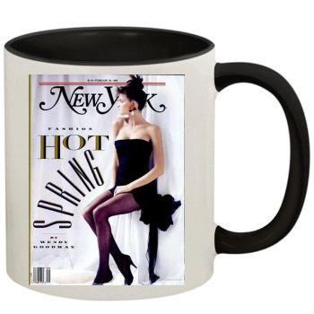 Stephanie Seymour 11oz Colored Inner & Handle Mug