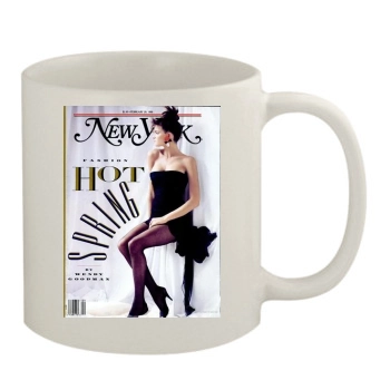 Stephanie Seymour 11oz White Mug