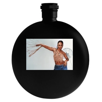 Alicia Keys Round Flask