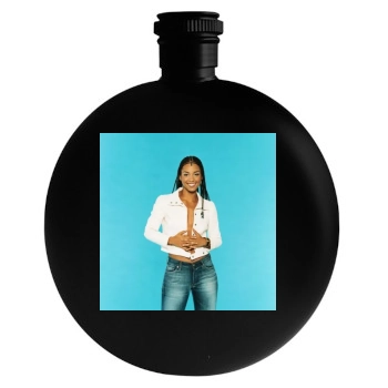 Alicia Keys Round Flask