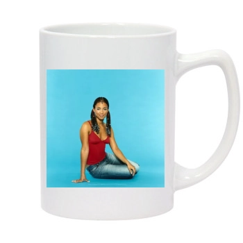 Alicia Keys 14oz White Statesman Mug