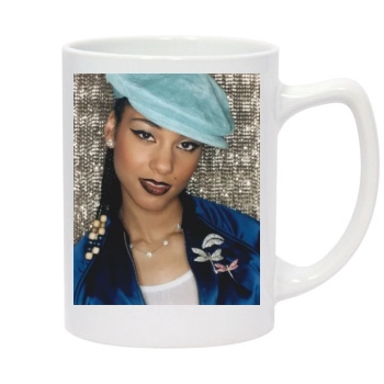 Alicia Keys 14oz White Statesman Mug