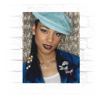 Alicia Keys Metal Wall Art