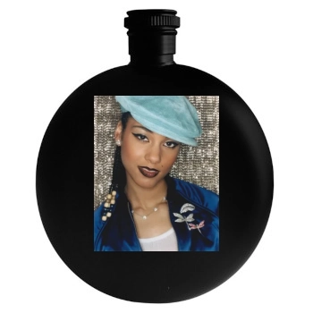 Alicia Keys Round Flask