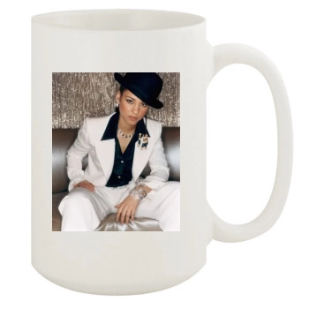 Alicia Keys 15oz White Mug