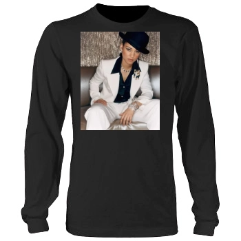 Alicia Keys Men's Heavy Long Sleeve TShirt