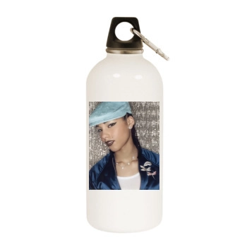 Alicia Keys White Water Bottle With Carabiner