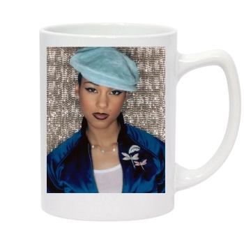 Alicia Keys 14oz White Statesman Mug