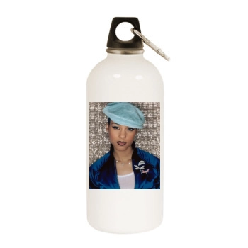 Alicia Keys White Water Bottle With Carabiner