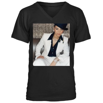 Alicia Keys Men's V-Neck T-Shirt