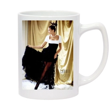 Stephanie Seymour 14oz White Statesman Mug