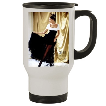 Stephanie Seymour Stainless Steel Travel Mug