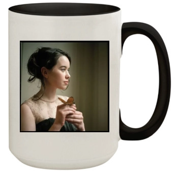 Anna Popplewell 15oz Colored Inner & Handle Mug