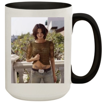 Asia Argento 15oz Colored Inner & Handle Mug