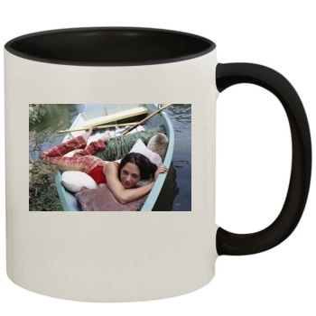 Asia Argento 11oz Colored Inner & Handle Mug