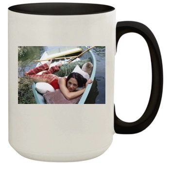 Asia Argento 15oz Colored Inner & Handle Mug