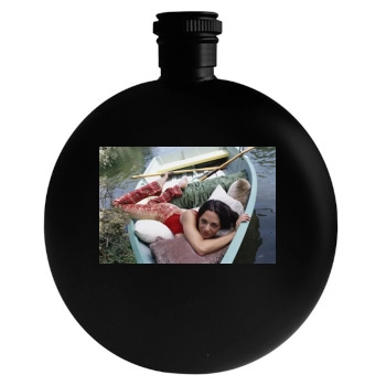 Asia Argento Round Flask