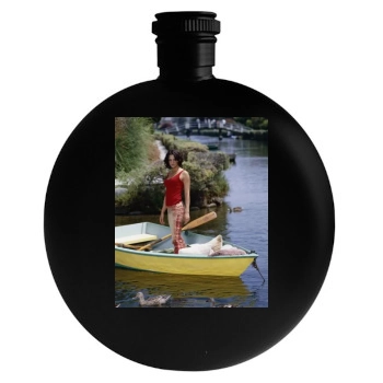 Asia Argento Round Flask