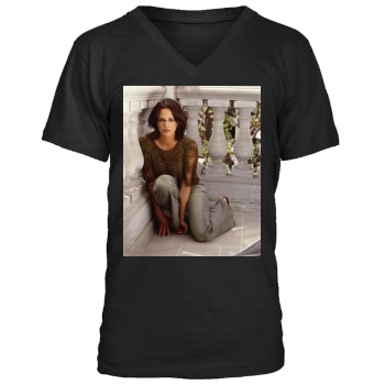 Asia Argento Men's V-Neck T-Shirt