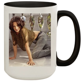 Asia Argento 15oz Colored Inner & Handle Mug