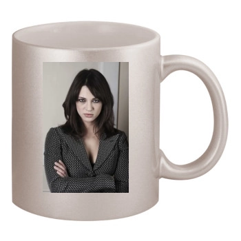 Asia Argento 11oz Metallic Silver Mug