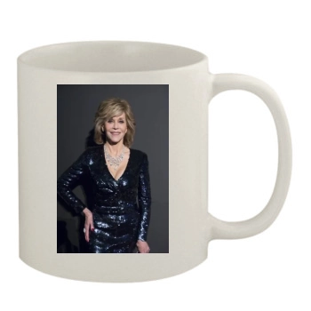 Jane Fonda 11oz White Mug