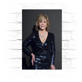 Jane Fonda Metal Wall Art